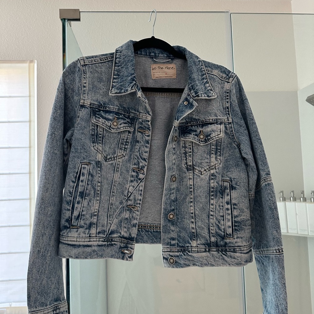 Free People Denim Rumors Jacket